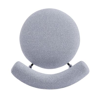 Modern Toothpick Dining Chairs with Curved Backs (Set of 2)