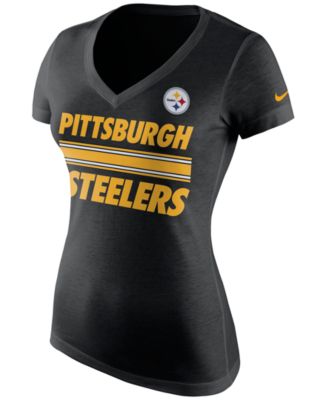 Nike - Women's Pittsburgh Steelers Team Stripe T-Shirt