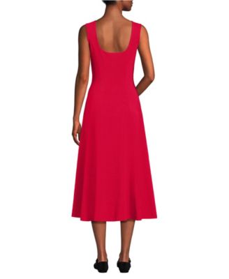 Women's Starfish Midi Fit and Flare Dress