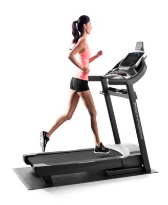 Healthrider 36 inch x 72 inch Black Vinyl Equipment Floor Mat, 4mm