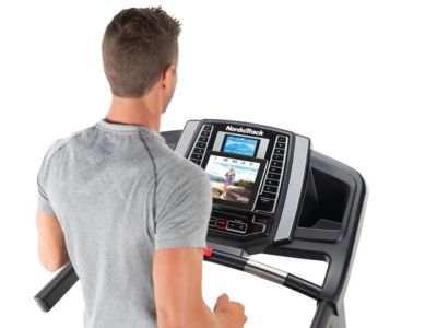 T 6.5 S Treadmill for Running and Walking with 5 inch Display and SpaceSaver Design