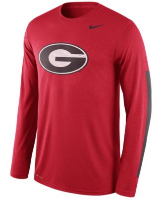 Nike - Men's Long-Sleeve Georgia Bulldogs Legend DNA T-Shirt