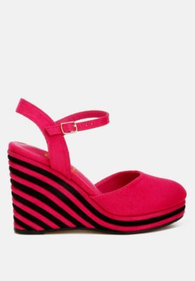 Womens Manifest Dual Tone Wedge Sandals