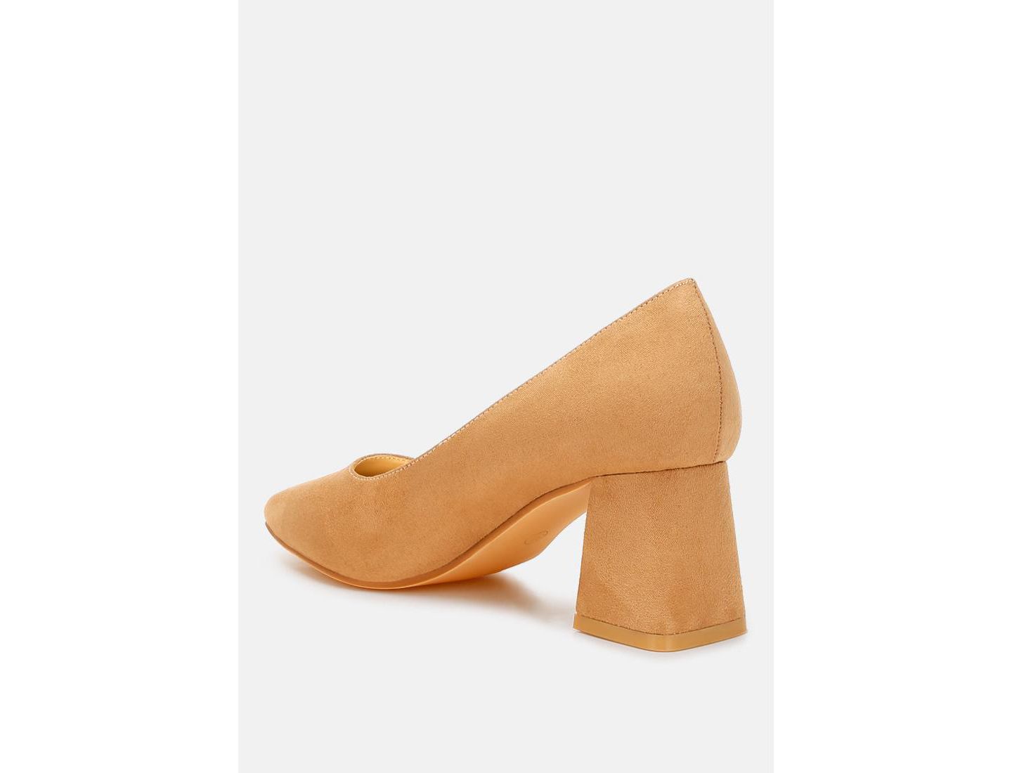 Женские туфли London Rag Malai Block Heel, цвет: Бежевый — фото 2