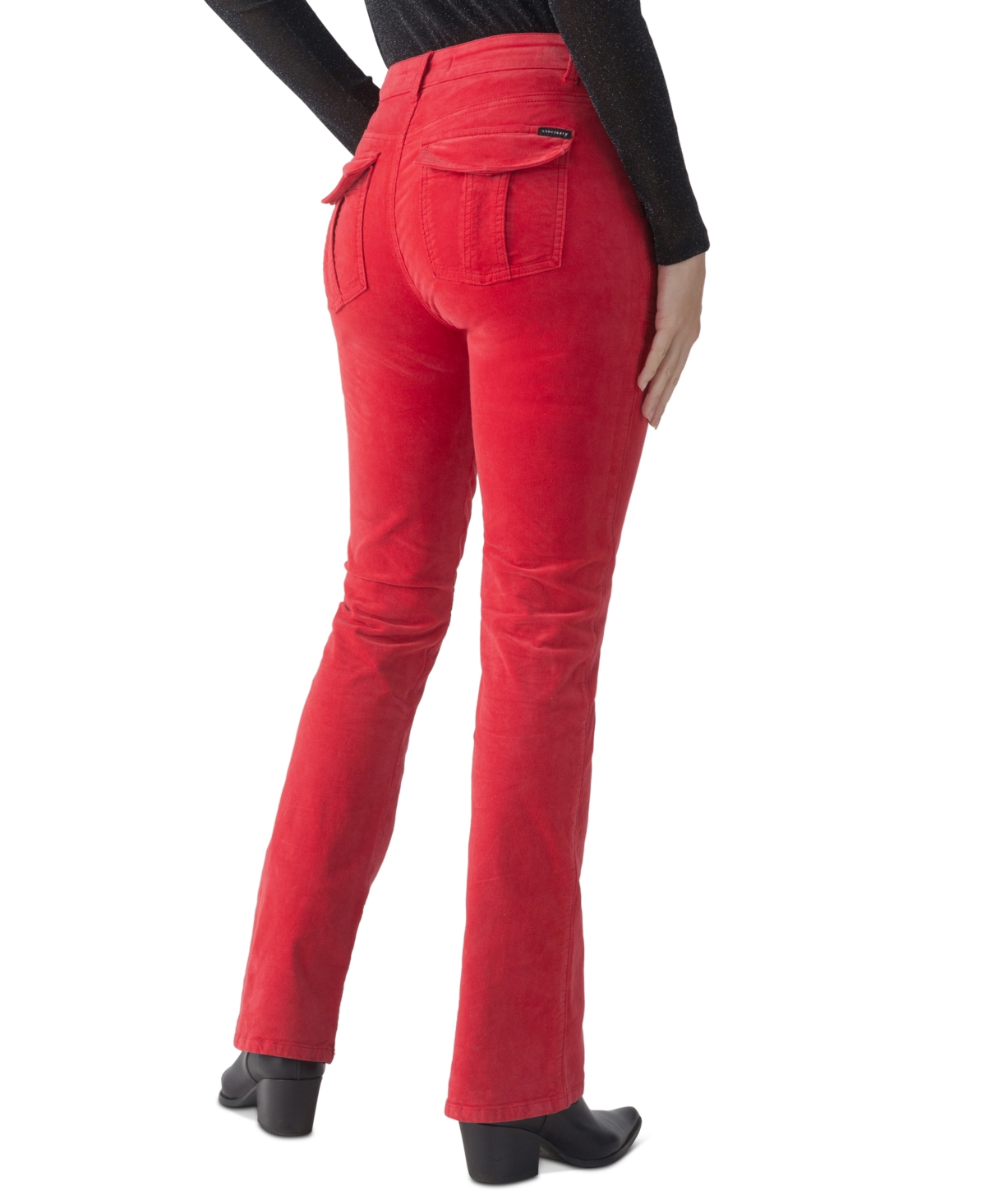 Sanctuary Women's Hayden Velveteen Bootcut Pants