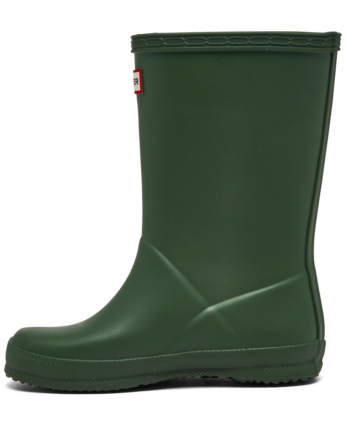 Hunter Toddler Kids' Original First Classic Rain Boots From Finish Line In Green