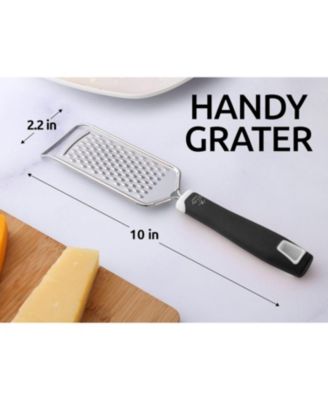 Professional Stainless Steel Flat Handheld Cheese Grater