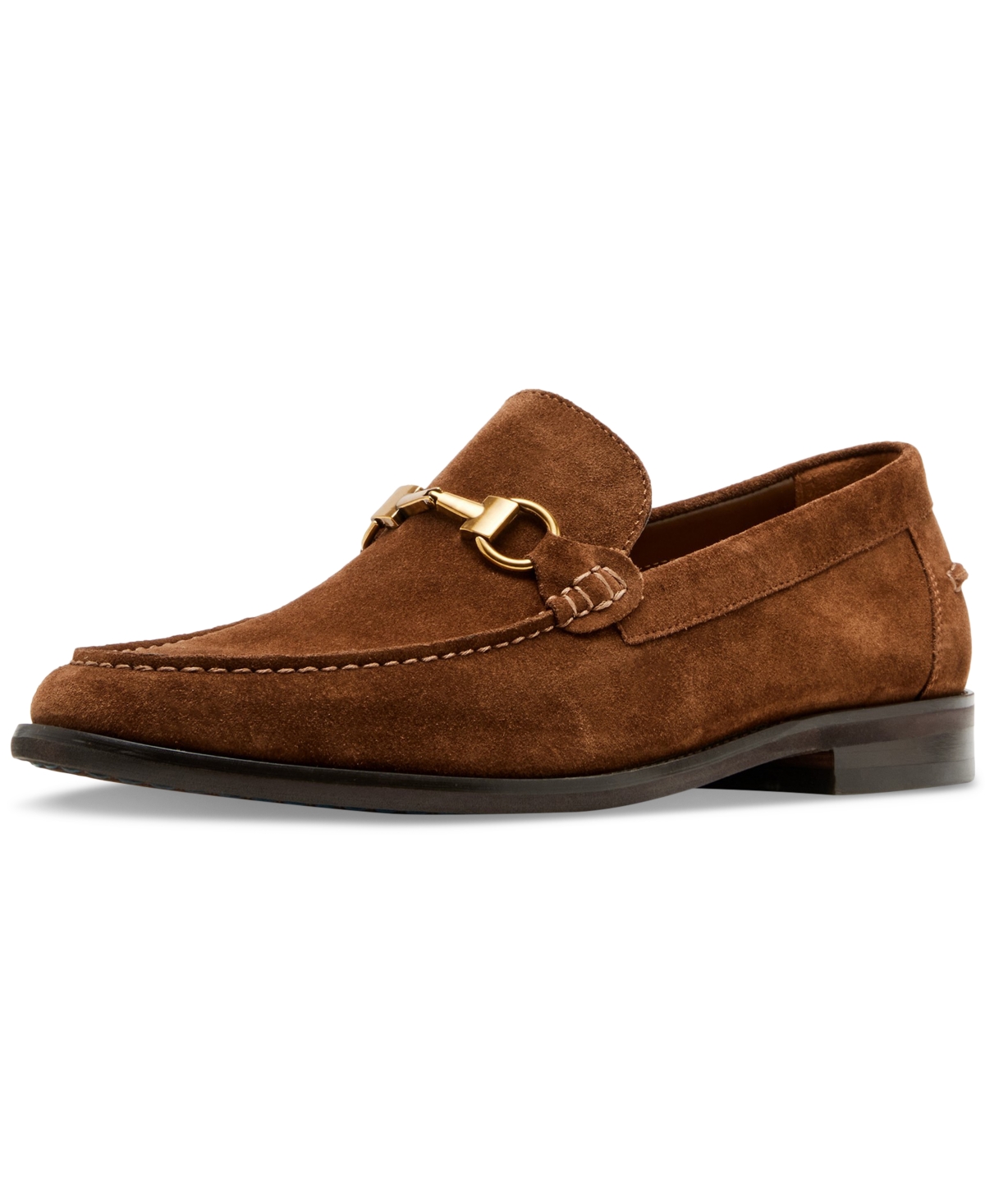 Steve Madden Men's Arista Suede Bit Loafer In Camel Suede