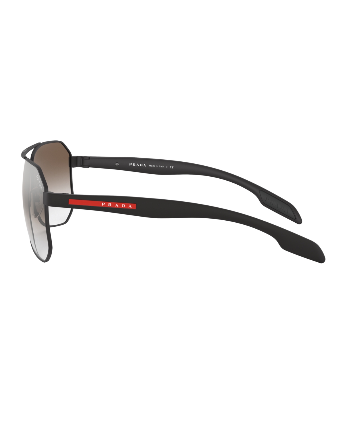Prada Men's Large Sunglasses, Ps A53s In Matte Black