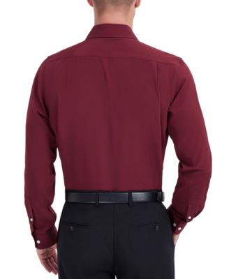 Men Classic-Fit Solid Color Dress Shirt