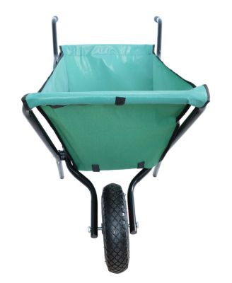 Streamdale Collapsible Wheelbarrow 176 lbs, 10" Tire, Oxford Cloth
