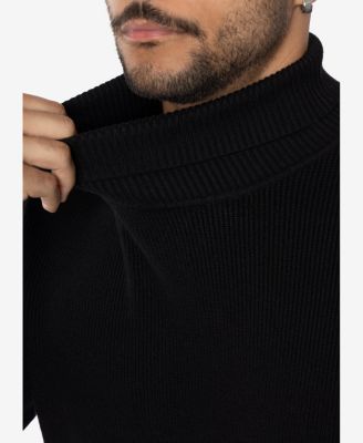 Men's Ribbed Turtle Neck Sweater