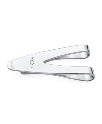 V-Shaped Large Wide Strong Plain Money Clip Card Holder Stainless Steel