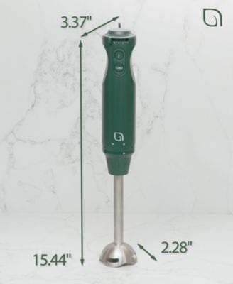 5-Speed Immersion Hand Blender with Turbo Mode - Powerful Blending for Smoothies, Soups, and Baby Food