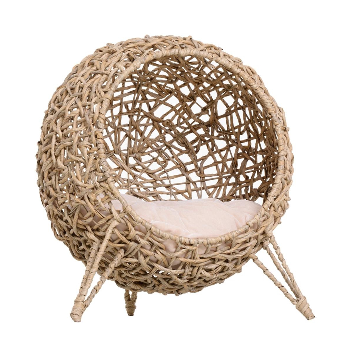 Slickblue Cat Bed/Cat House – Cozy and Stylish Cat Shelter - Beige