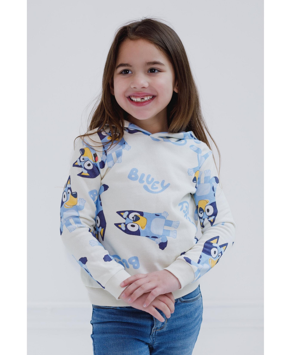 Bluey Girls Fleece Hoodie