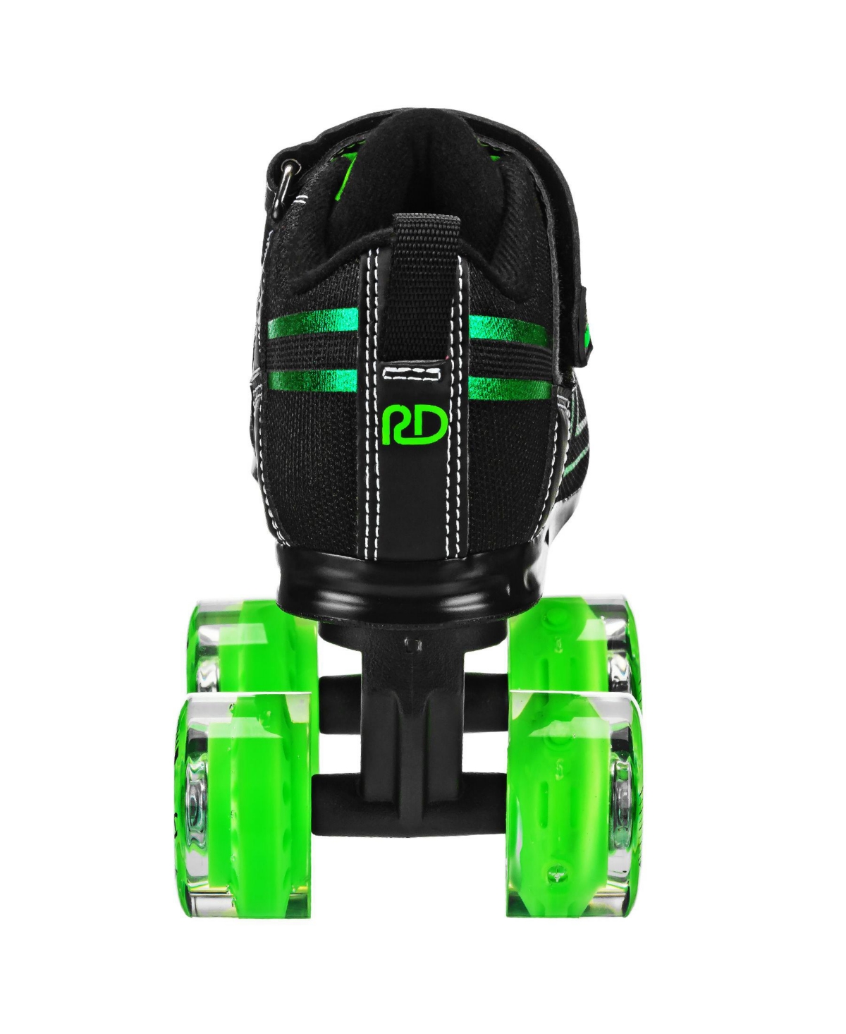 Roller Derby Blazer Boy's Lighted Wheel Roller Skate -green