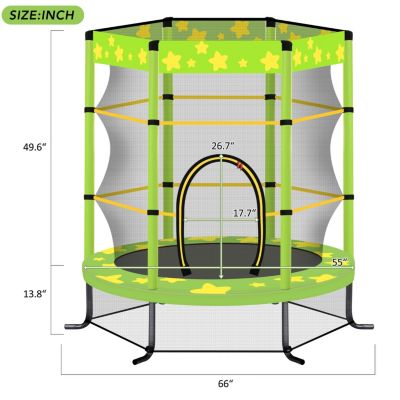 Streamdale 55" Trampoline with Enclosure