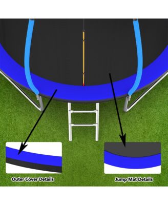 14ft Trampoline with Enclosure for Kids