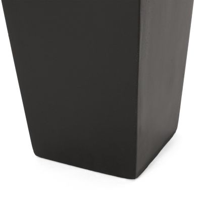 13" X 32.5" Outdoor Modern Mgo Cast Stone Planter