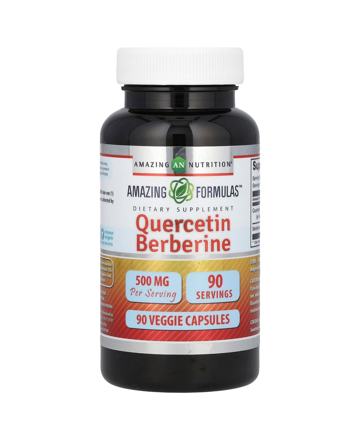 Amazing Formulas Quercetin Berberine - 90 Veggie Capsules
