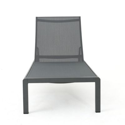 Streamdale Cape KD Chaise Lounge Grey