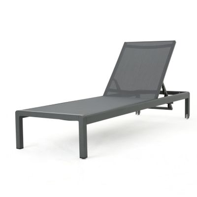 Streamdale Cape KD Chaise Lounge Grey