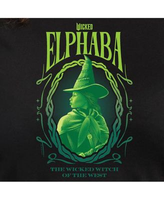 Plus Size Wicked Elphaba Graphic Crew Neck T-Shirt