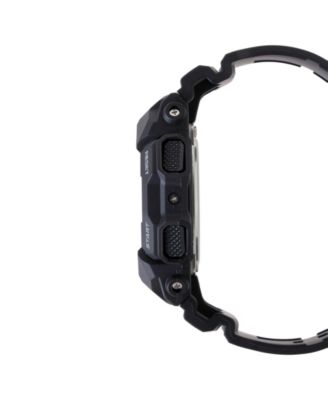 Men's Black Resin Watch, 54.9mm, GD010-1