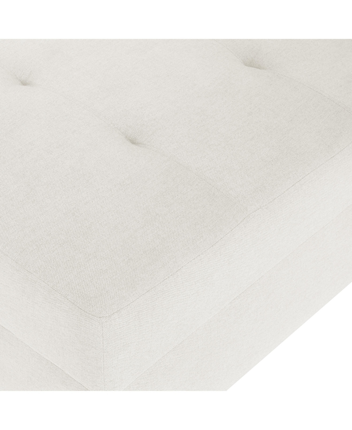 Streamdale Furniture Plush Ottoman with Birch Legs for Comfort and Style