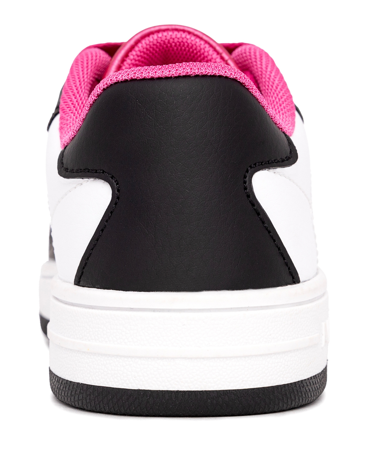 Nautica Little Girls Manetta Casual Sneaker In White,black,bold Pink