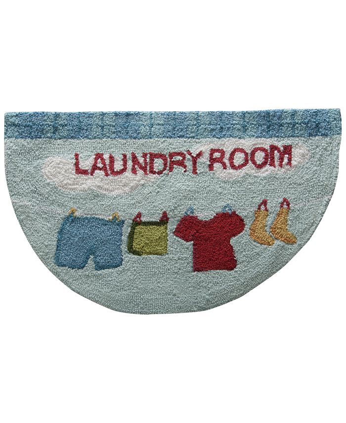 Nourison Laundry Room 30" x 18" Rug Macy's