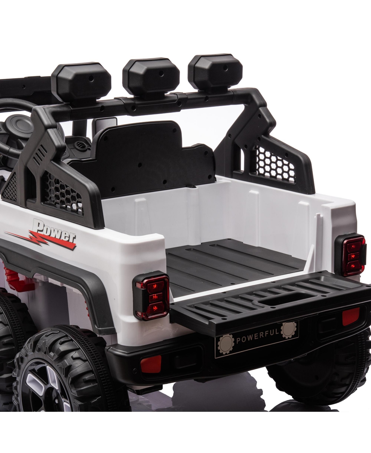 Streamdale Furniture 24V Ride On Large PickUp Truck car for Kids, ride On 4WD Toys with Remote Control, Parents Can Assist in Driving, Bluetooth music