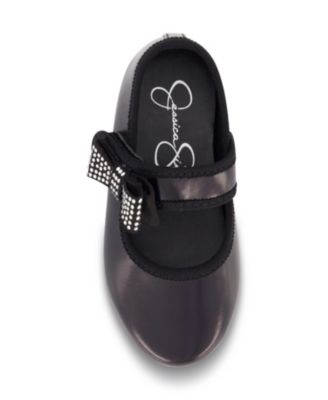 Toddler Girls Amy Crystal Bow Ballet Flat