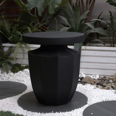 Streamdale Modern Faux Terrazzo Garden Table