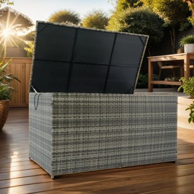Streamdale 200 Gallon Wicker Patio Storage Box