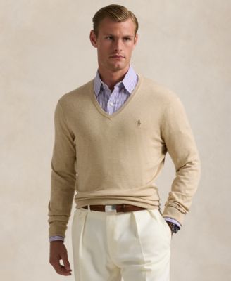 Polo Ralph Lauren - Men's Cotton V-Neck Sweater