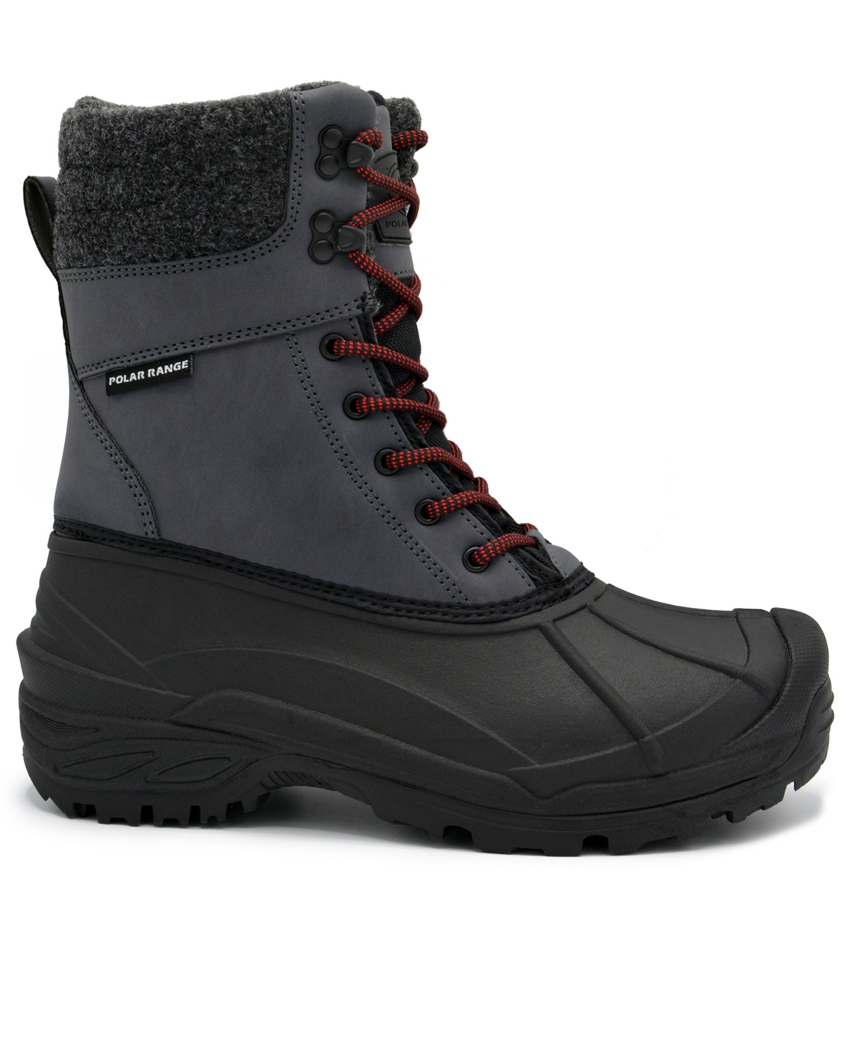 Polar Range Men's Tasco Cold Weather Snow Boot In Grey