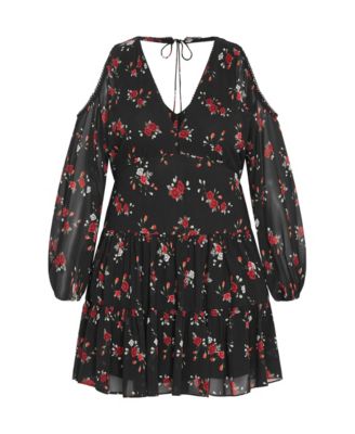 Plus Size Maria Print Dress