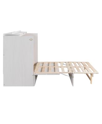 Murphy Bed with Large Drawers