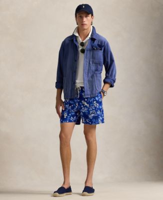 Polo Ralph Lauren Men S 5 75 Inch Traveler Polo Bear Swim Trunks Macy S