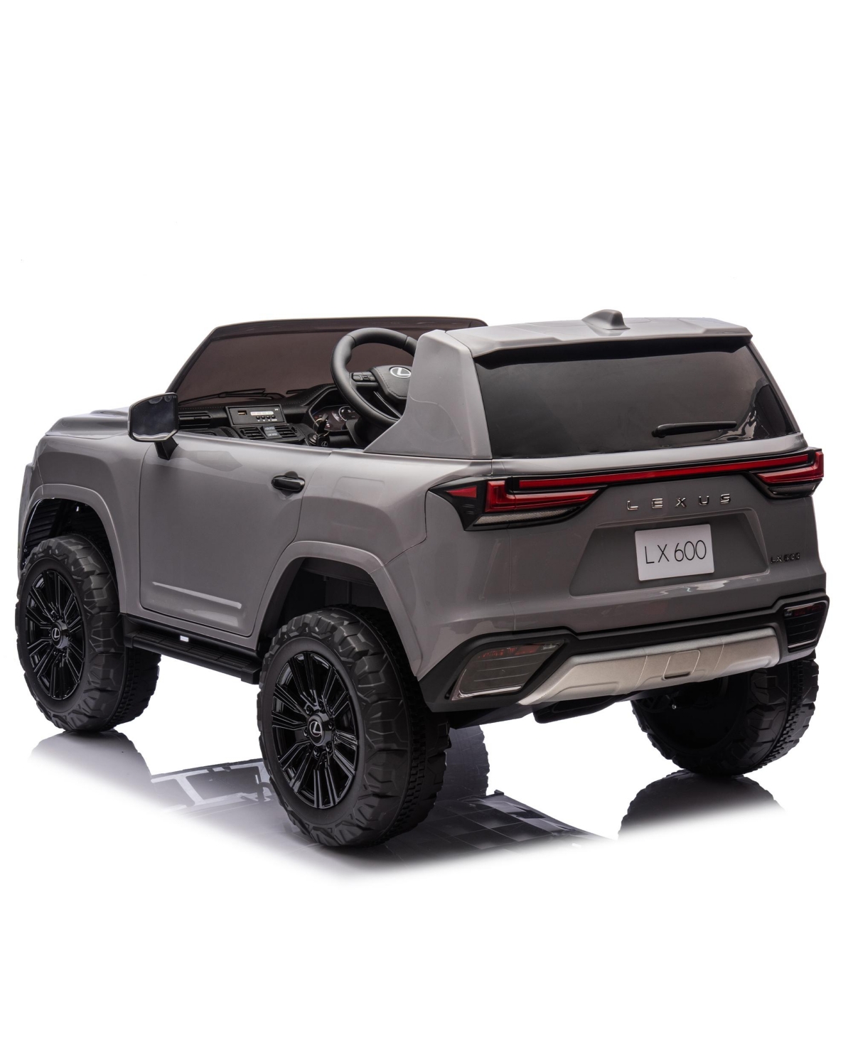 Streamdale Furniture Licensed Lexus LX600 24V Two-seater Xxl Kids Ride On Car W/Parents Control, Seat width 20 inches,2WD, Four-wheel suspension, Blue