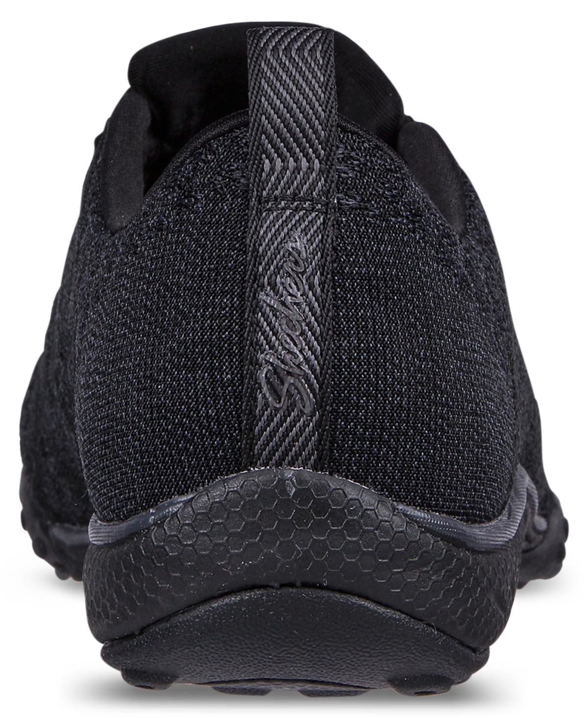 Shop Skechers Women's Relaxed Fit Breathe Easy Infi-knity Slip-on Walking Wide-width Sneakers From Finish Line In Black
