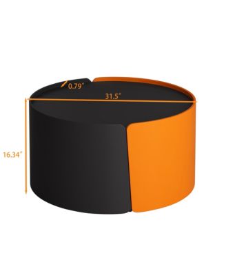 Extendable Nesting Coffee Table for Living Spaces