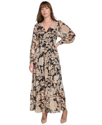 Tommy Hilfiger - Women's Floral-Print Maxi Dress