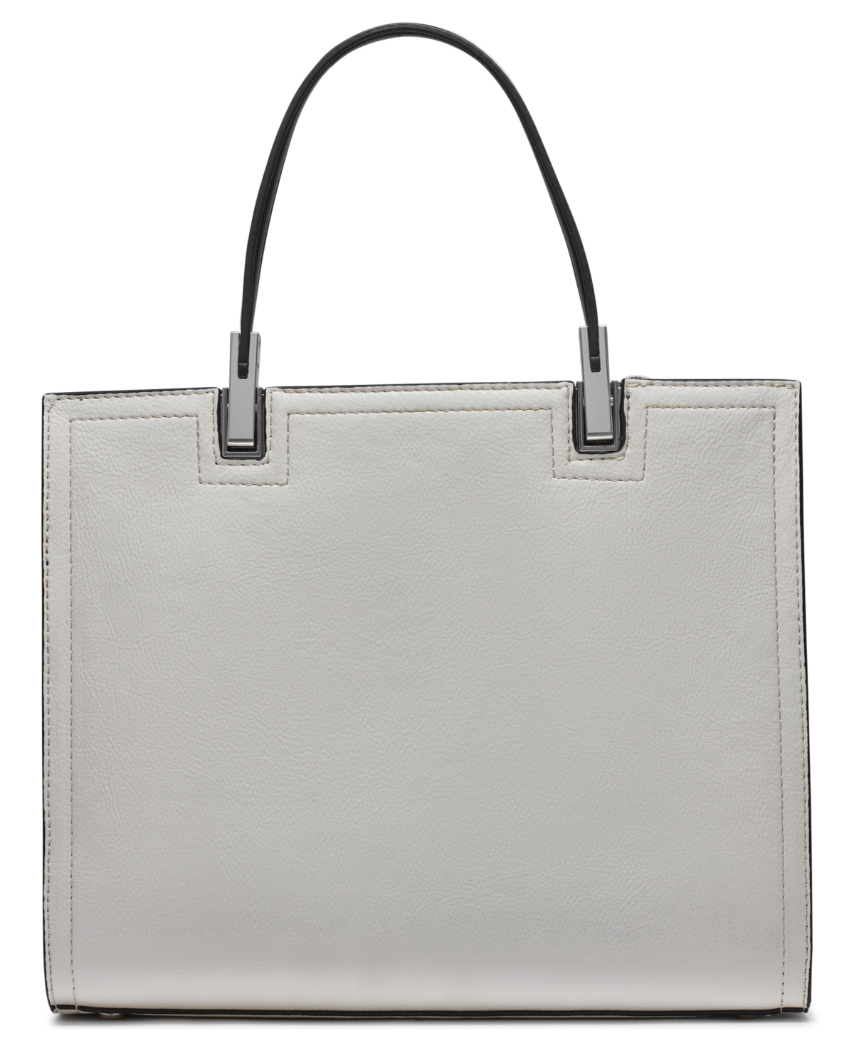 CALVIN KLEIN VERNE MIXED MATERIAL CONVERTIBLE SATCHEL 