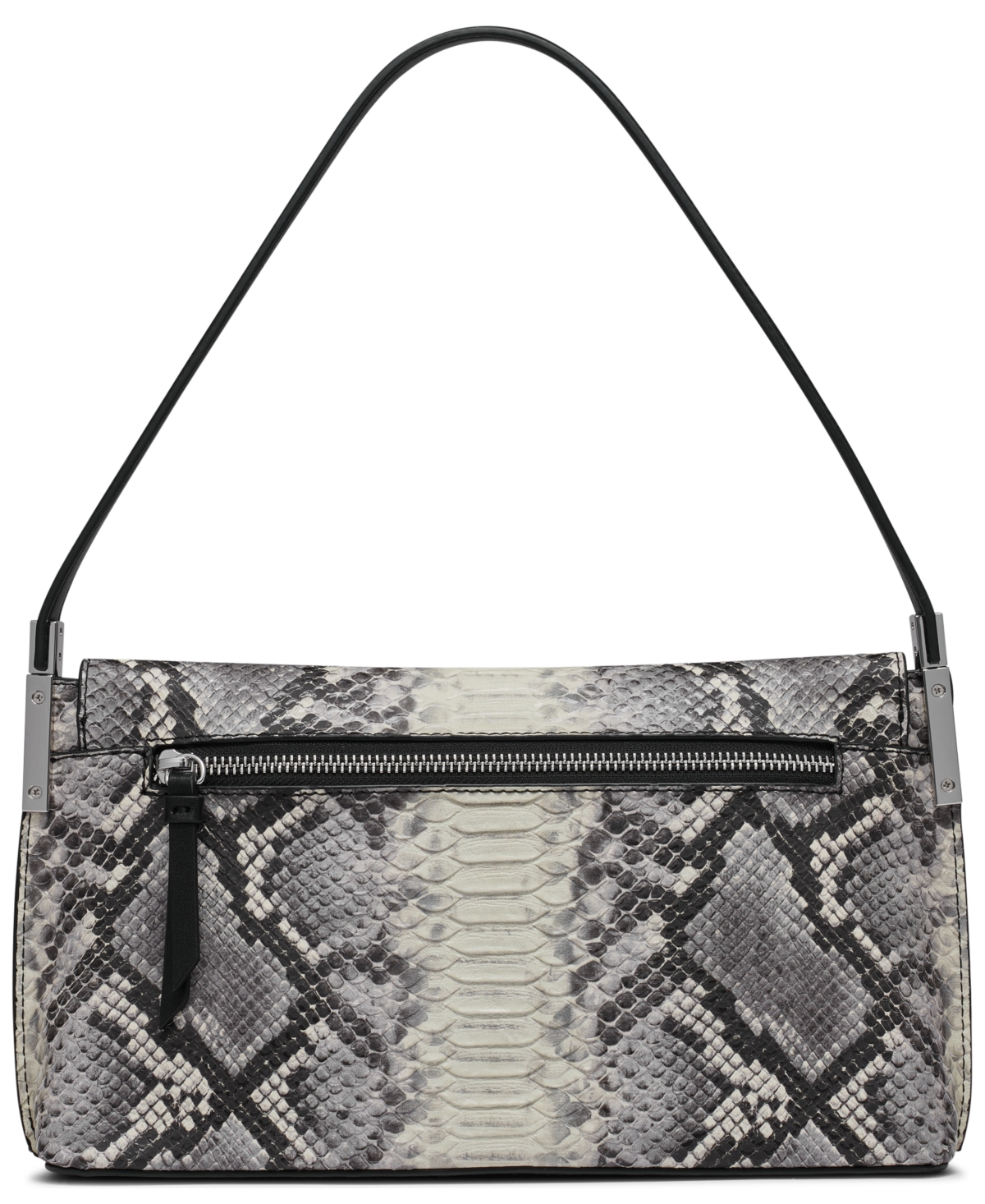 Shop Calvin Klein Verne Shoulder Bag In Gray Multi