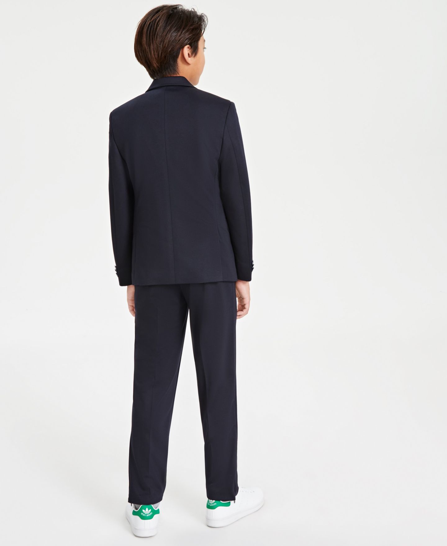 Пиджак Michael Kors Knit Stretch Suit Jacket для мальчиков, цвет: Тёмно-синий — фото 2