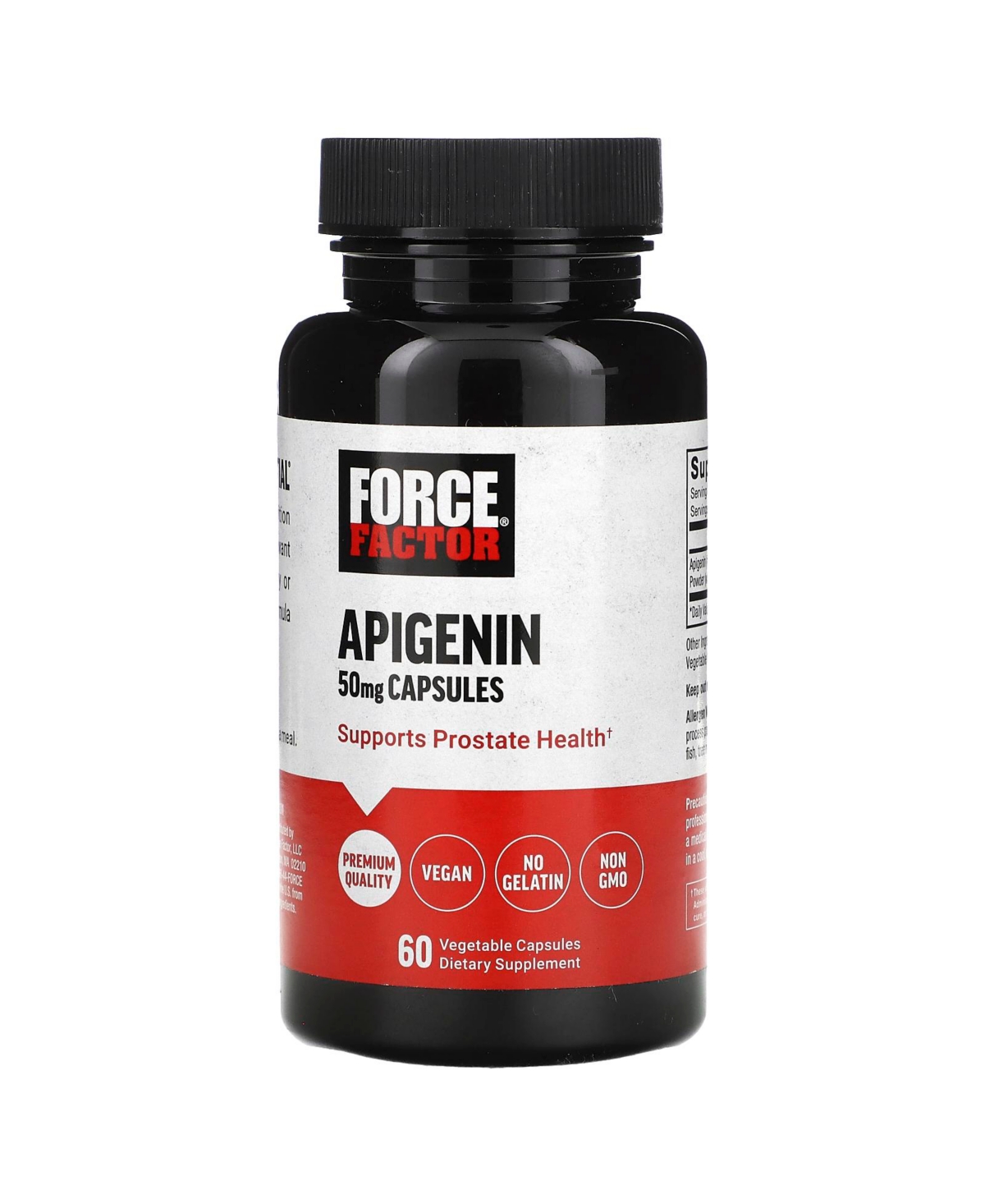 Force Factor Apigenin 50 mg - Vegetable Capsules