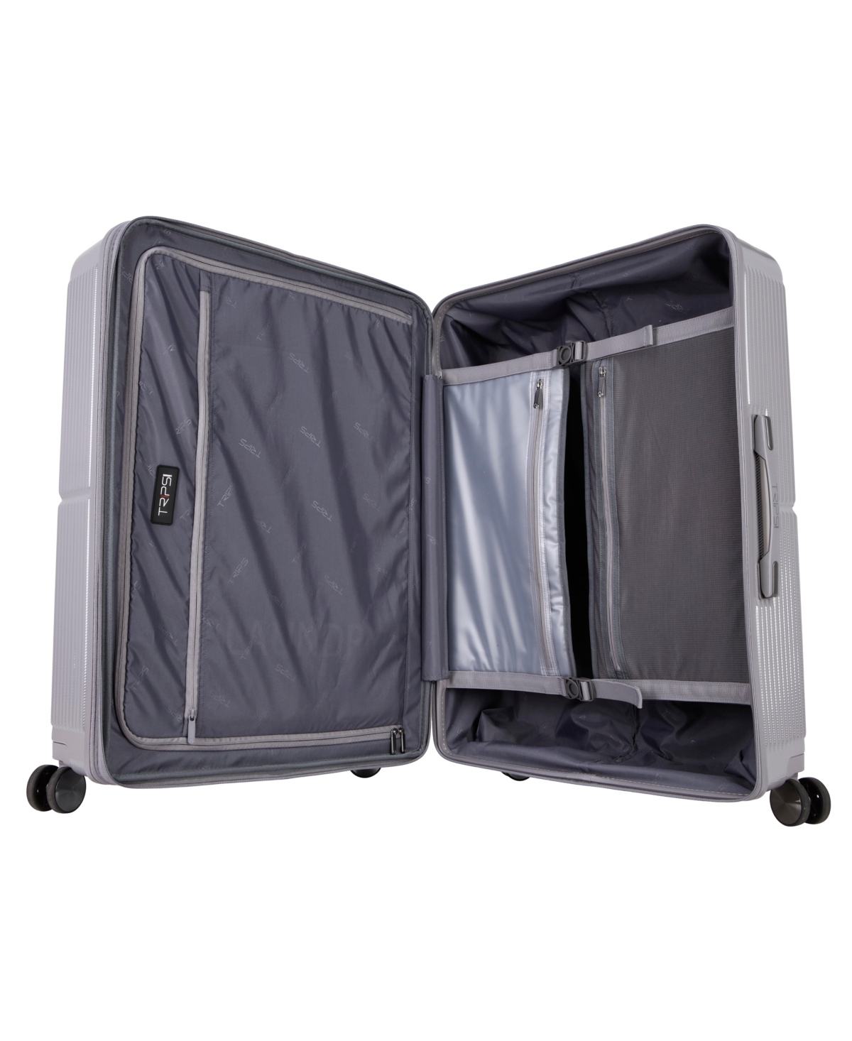 Trips Luggage Flight Plan 29" Hardside Spinner Luggage, Created For Macy's In Titanium